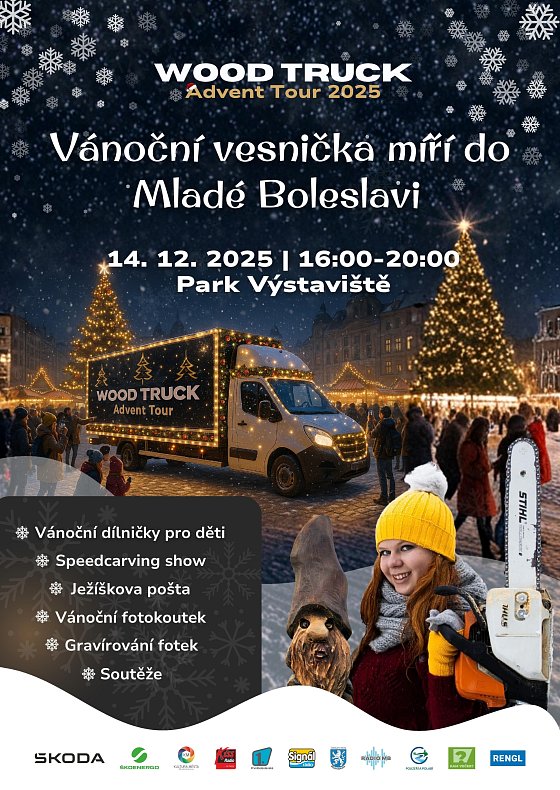 Wood truck - Advent tour 2025